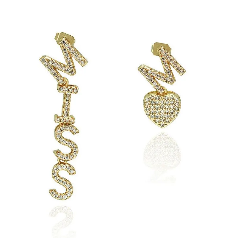 Diy slečna dopis počáteční náušnice