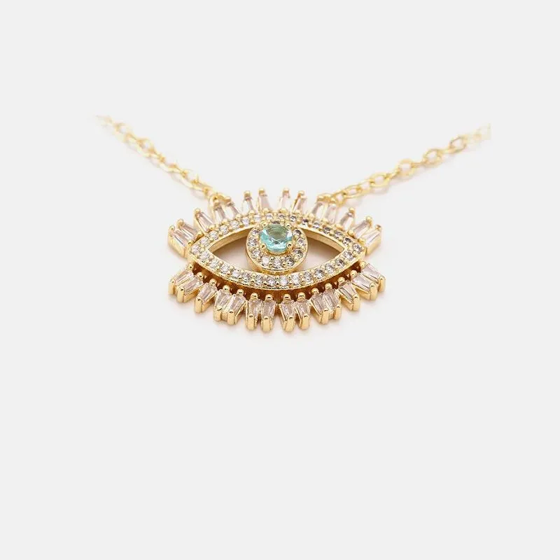 Skleněný přívěsek Evil Eye