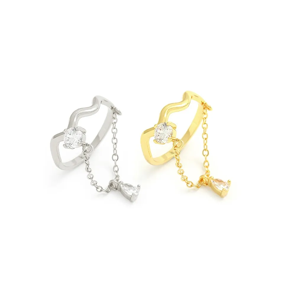 Nový módní Cz prsten pro ženy