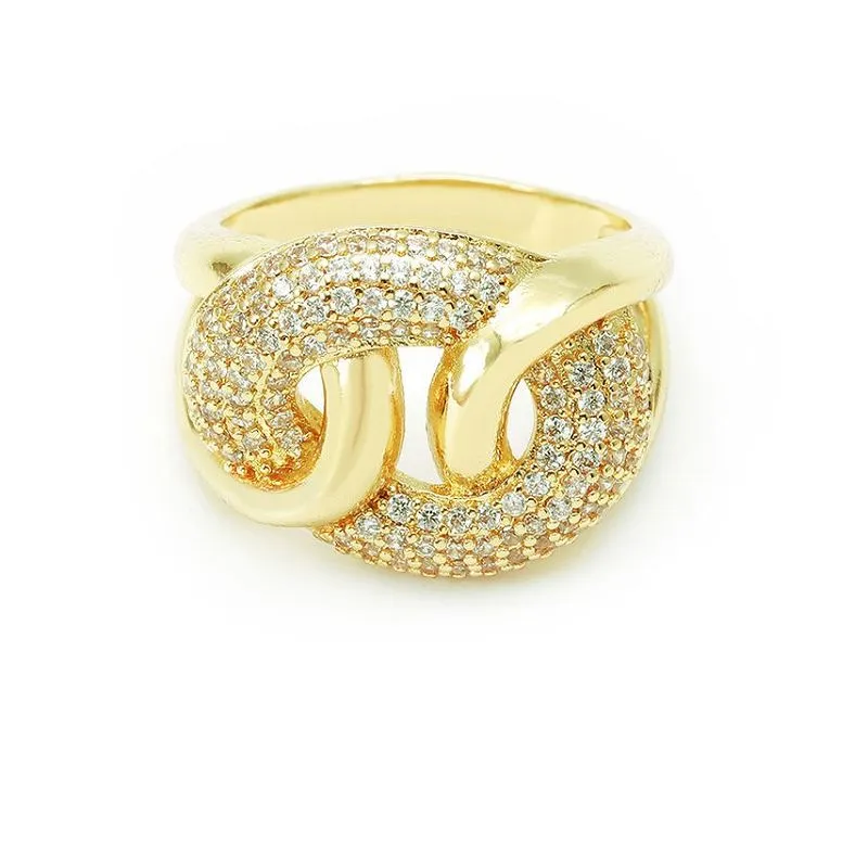 Stříbrný prsten Pave Cz pro ženy