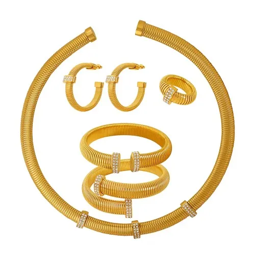 Sada šperků naušnicový límec