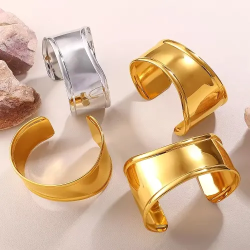 Náramky z nerezové oceli v retro{0}} stylu